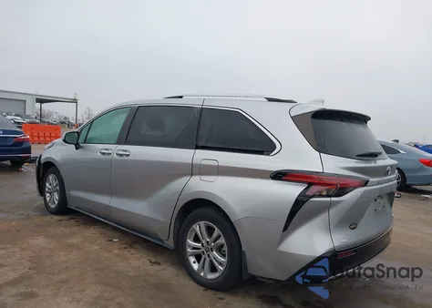 2021 Toyota Sienna Platinum z USA, uszkodzony, nr VIN 5TDESKFC7MS010282